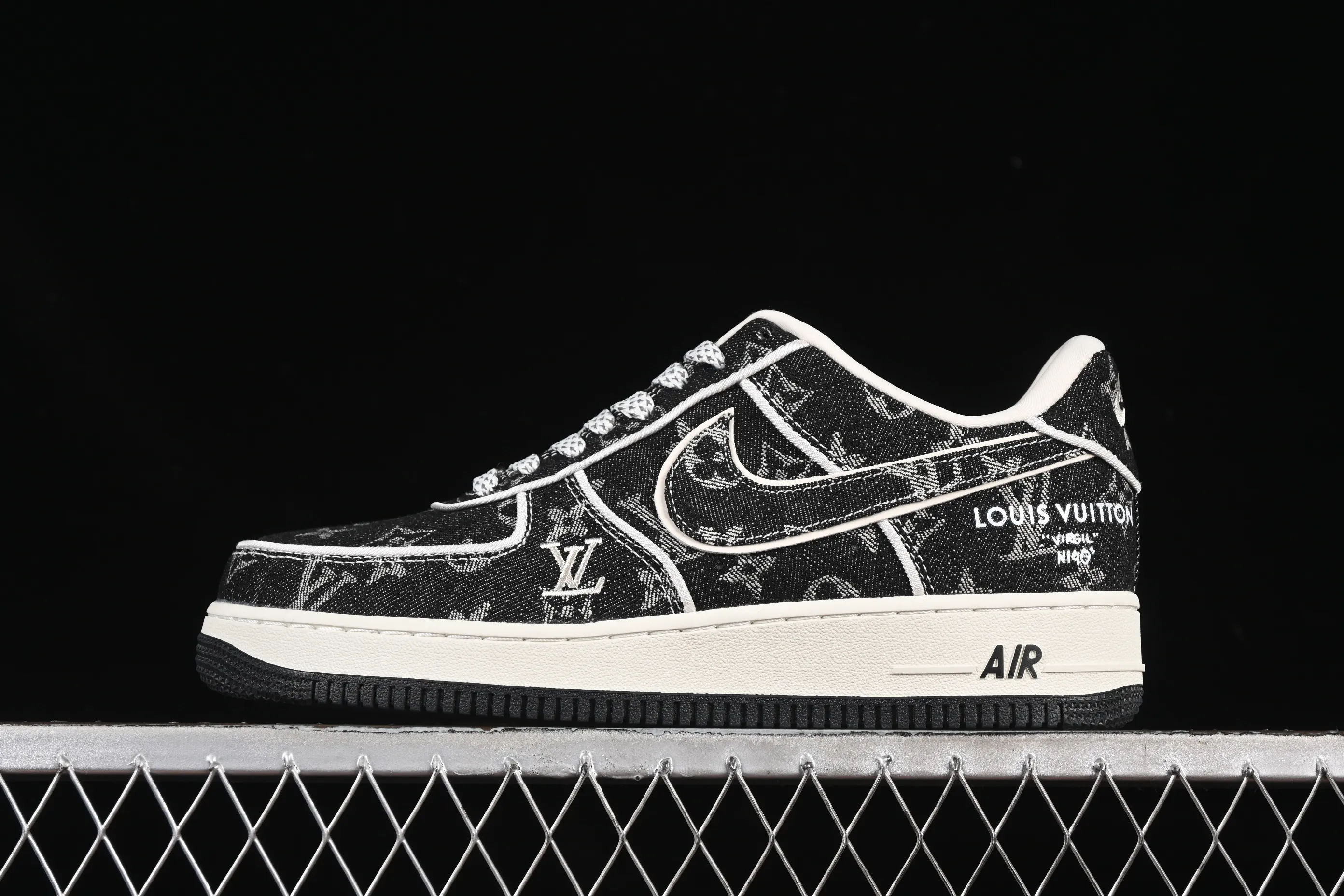 All categories Nk Air Force 1 Air Force series Nk Air Force 1 Low Air Force low-top Nike Air Force 1'07 Low LV joint dark black denim Air Force 1 low-top casual sneakers SC9207-531